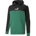 Bluza Essentials+ Block Hoodie Puma - zielony/czarny/biały