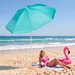 Parasol plażowy łamany Ombra 200cm Luverno - turkusowy