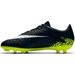 Buty piłkarskie korki Hypervenom Phelon II FG Nike - czarno-żółte