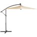 Parasol ogrodowy Modern LED 350cm Luverno - beżowy