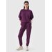 Spodnie dresowe damskie TTROF0993 4F - ciemny fiolet