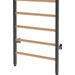 Drabinka gimnastyczna metal-drewno 225x80 cm EH-DG08 Endorfit - czarna