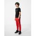 Spodnie chłopięce HJZ22 JSPMD003 4F - czerwone