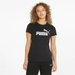 Koszulka damska ESS+ Metallic Logo Tee Puma - czarna