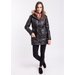 Kurtka parka damska H4Z17 KUD010 4F - czarna