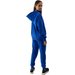 Spodnie dresowe damskie 4FWSS24TTROF606 4F - kobalt
