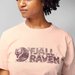 Koszulka damska Lush Logo Fjallraven - Chalk White