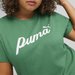Koszulka damska Ess+ Script Tee Puma - zielona