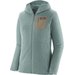 Polar damski R1 Air Full-Zip Hoody Patagonia - Thermal Blue