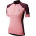 Koszulka rowerowa damska Flutter Jersey Dare2B - Lilas/DeepPlum