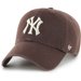 Czapka z daszkiem New York Yankees Clean Up No Loop 47 Brand - brown
