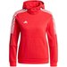 Bluza juniorska Tiro 21 Sweat Hoody Adidas - czerwona