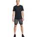 Spodenki męskie Vanish Woven 2w1 Under Armour - Castlerock/Black