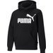 Bluza juniorska Essentials Big Logo Hooded Puma - czarny