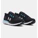 Buty do biegania Charged Assert 9 Under Armour - Black / Blue Surf