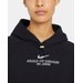 Bluza damska Swoosh Hoodie Fit Nike - black