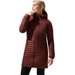 Płaszcz puchowy damski Nula Micro Synthetic Insulated Berghaus - dark red