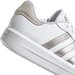 Buty Court Platform Wm's Adidas - Cloud White/Champagne Met