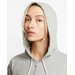 Bluza damska z kapturem Gym Vintage Hoodie Full Zip Nike - grey melange