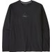 Longsleeve męski Berm Logo Responsibili-Tee Patagonia - Black