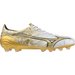 Buty piłkarskie, korki Alpha Japan Mizuno - White/GE Gold/Black