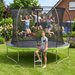 Trampolina Pumpkin 305cm 10ft Outtec - czarna/zielona