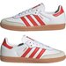 Buty Samba Adidas - Cloud White/Solar Red/Off White