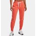 Spodnie dresowe damskie Rival Fleece Joggers Under Armour - After Burn / White