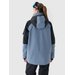 Kurtka snowboardowa damska TTJAF586 4F - denim
