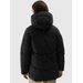 Kurtka puchowa damska TDJAF474 4F - głęboka czerń