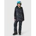 Spodnie snowboardowe damskie TFTRF701 4F - multikolor allover