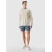 Longsleeve męski 4FWSS24TLONM246 4F - beż