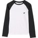 Longsleeve chłopięcy TLONM420 4F - biały/czarny