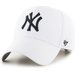 Czapka z daszkiem MLB New York Yankees '47 MVP Snapback 47 Brand - biało-czarna