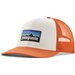 Czapka z daszkiem P-6 Logo Trucker Hat Patagonia - Whole Weave: Pimento Red