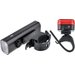 Zestaw lamp rowerowych Aero III Set 400lm + Apus 30lm USB 2szt.Prox