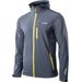 Softshell męski Caen Hi-Tec - moon grey/yellow green