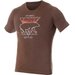 Koszulka męska Outdoor Wool Pro Brubeck - brązowy