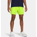 Spodenki męskie Launch 5'' Under Armour - High Vis Yellow / Reflective