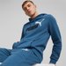Bluza męska Essentials+ 2 Col Big Logo Hoodie Puma - niebieska