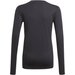 Longsleeve juniorski Team Base Tee Adidas - czarny