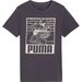 Koszulka juniorska Ess+ MID 90s Graphic Tee B Puma - Galactic Gray