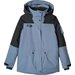 Kurtka snowboardowa damska TTJAF586 4F - denim