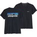 Koszulka damska P-6 Logo Responsibili-Tee Patagonia - czarna