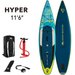 Deska pompowana SUP z akcesoriami Hyper 11'6 Aqua Marina