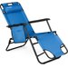 Leżak ogrodowy/plażowy składany Sun Comfort 2w1 Outtec - turkusowy