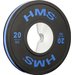 Talerze olimpijskie BTBR Set 8 szt. 10-25kg HMS