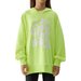 Bluza dziewczęca 4FJWSS24TSWSF0941 4F - żółty neon