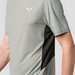 Koszulka męska Puez Hybrid Dry T-Shirt Salewa - shadow