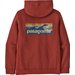 Bluza unisex Boardshort Logo Uprisal Patagonia - rusty red Bluza unisex Boardshort Logo Uprisal Patagonia - rusty red